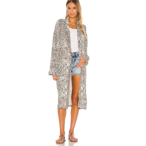 New Free People Wild Nights Duster SZ L